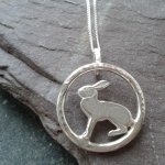 Irish Hare Pendant