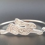 Perseus Silver Hare Bangle