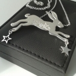 leaping-Silver-Hare-Pendant
