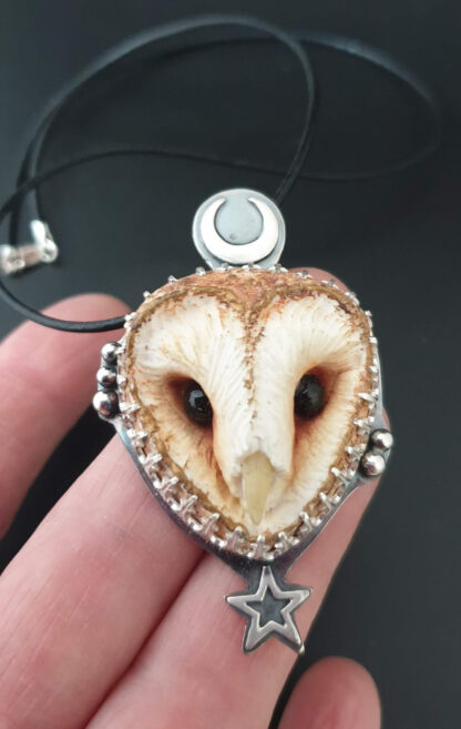 Alba Owl Pendant