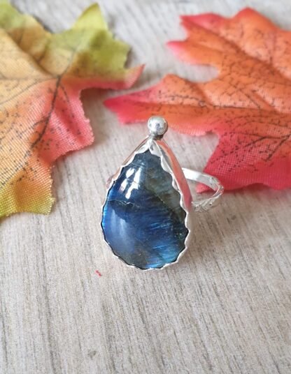 Blue Labradorite ring