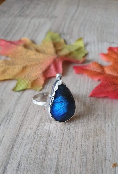 Blue Labradorite ring