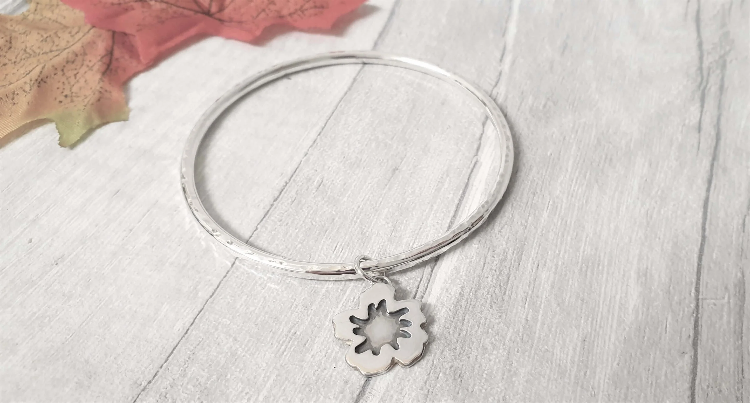 Hibiscus Blossom Bangle