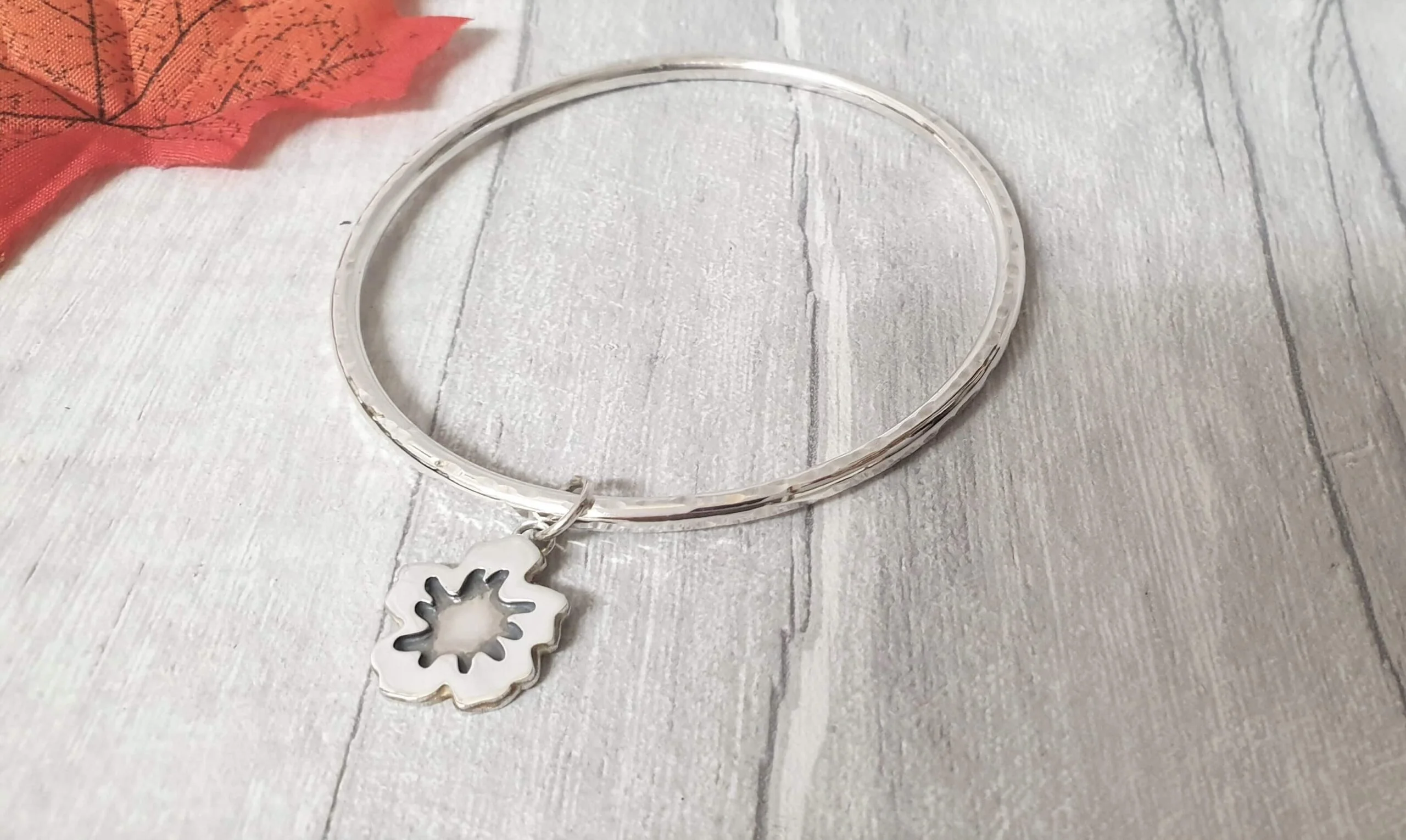 Hibiscus Blossom Bangle